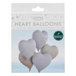 Gingerray balony foliowe Heart Shaped Balloon Bundle