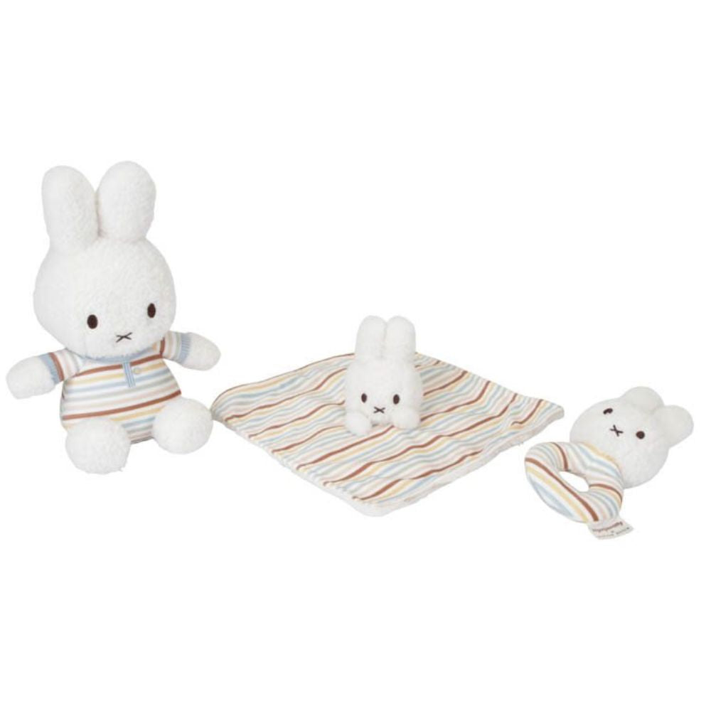 Little Dutch Miffy Prezentowy zestaw dla niemowlaka Vintage Sunny Stripes