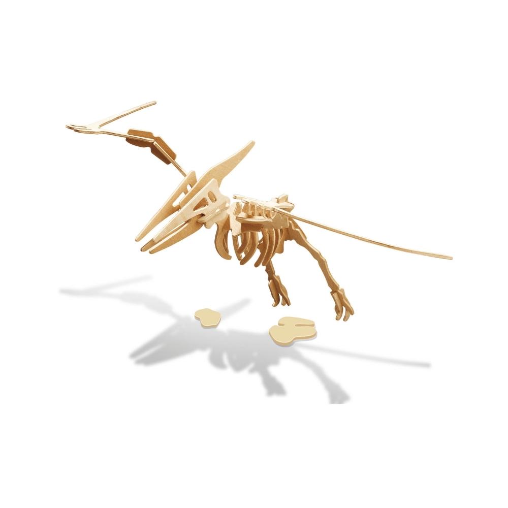 Buki Drewniany model Szkielet dinozaura Pterodaktyl