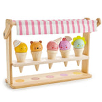 Tender Leaf Toys Mini lodziarnia z lodami w rożkach