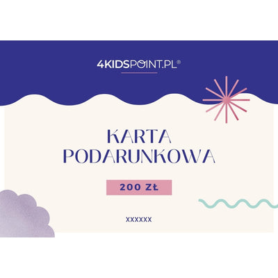 KARTA PODARUNKOWA 4KIDSPOINT.PL