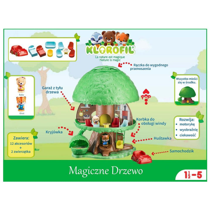Klorofil Zabawka dla dzieci Magiczne Drzewo