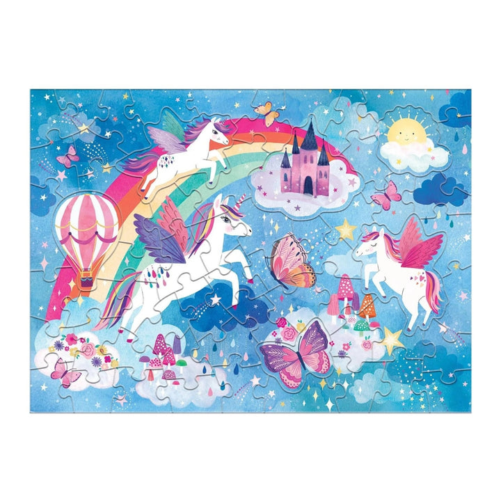 Mudpuppy Puzzle dla dzieci Unicorn Dreams Scratch and Sniff 60 el.