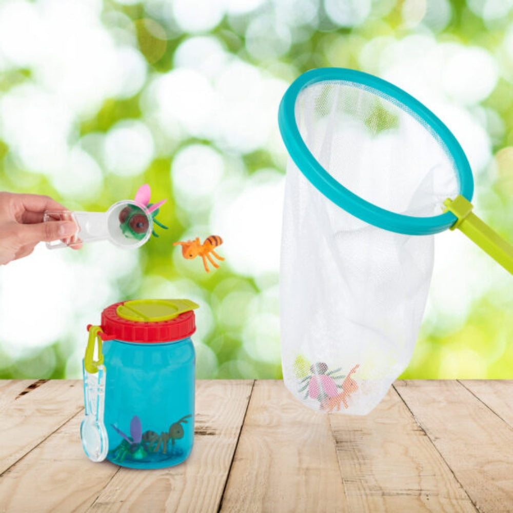 B.toys Zestaw małego odkrywcy Mini Catcher’s Kit – zestaw małego BADACZA przyrody – do łapania i obserwacji owadów