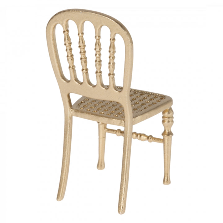 Maileg akcesoria krzesło dla myszek Gold
