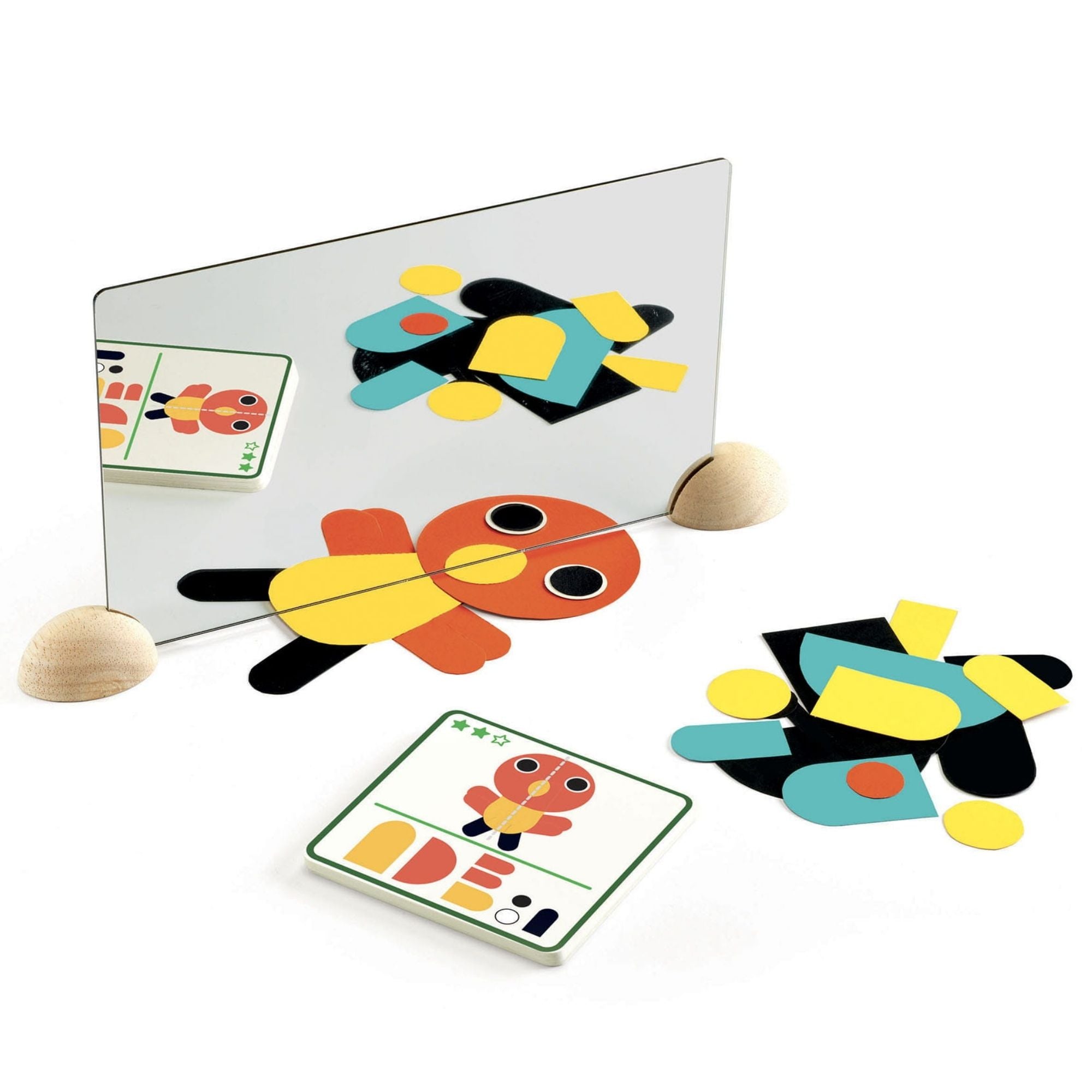 Djeco Gra edukacyjna dla dzieci Ze Mirror Zwierzęta