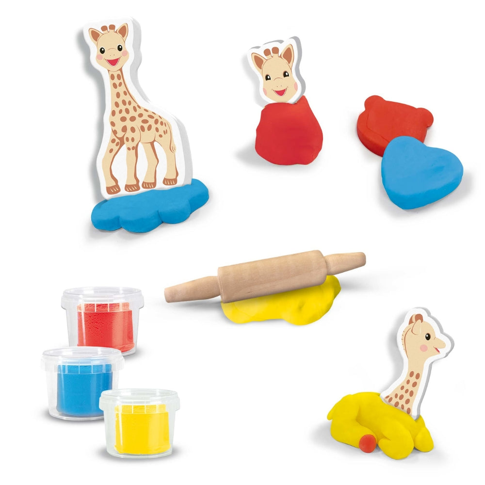 SES Ciasto masa plastyczna dla dzieci zwierzątka żyrafa Sophie
