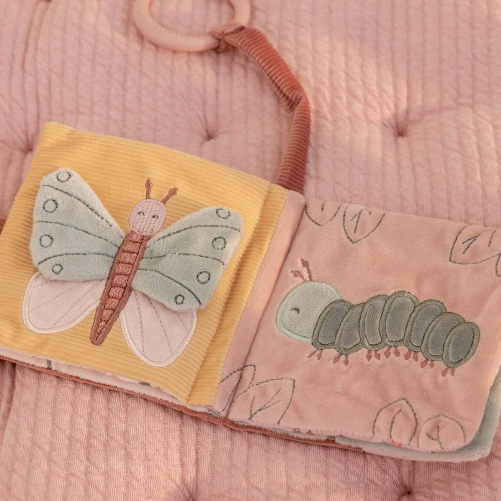 Little Dutch Książeczka dla niemowlaka aktywizująca Flowers & Butterflies