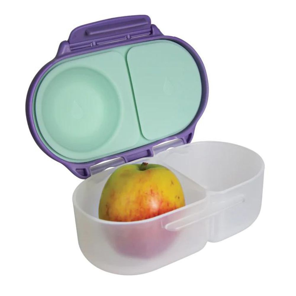 B.box Mini Lunchbox pojemnik na przekąski Lilac Pop