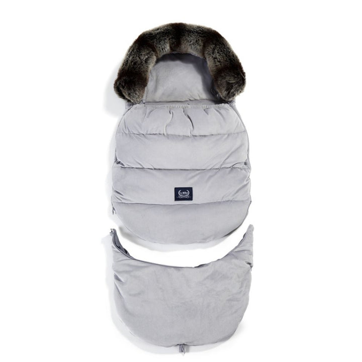 La Millou Śpiworek do wózka Aspen Winterproof Stroller Bag Combo Dark Grey