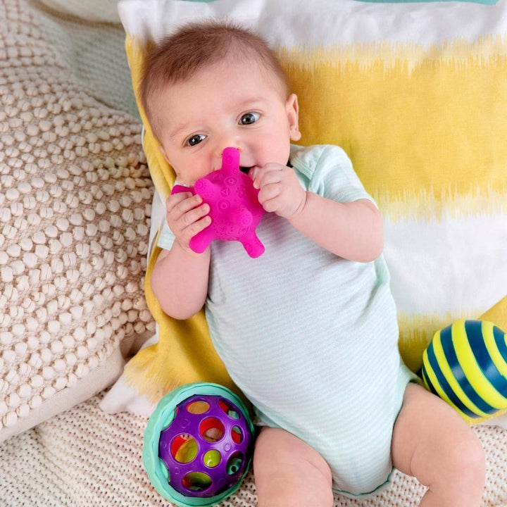B.Toys Zestaw 4 piłek sensorycznych dla maluszków