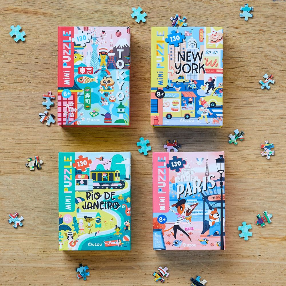 Auzou Puzzle dla dzieci Bom dia Rio De Janeiro 130 el.