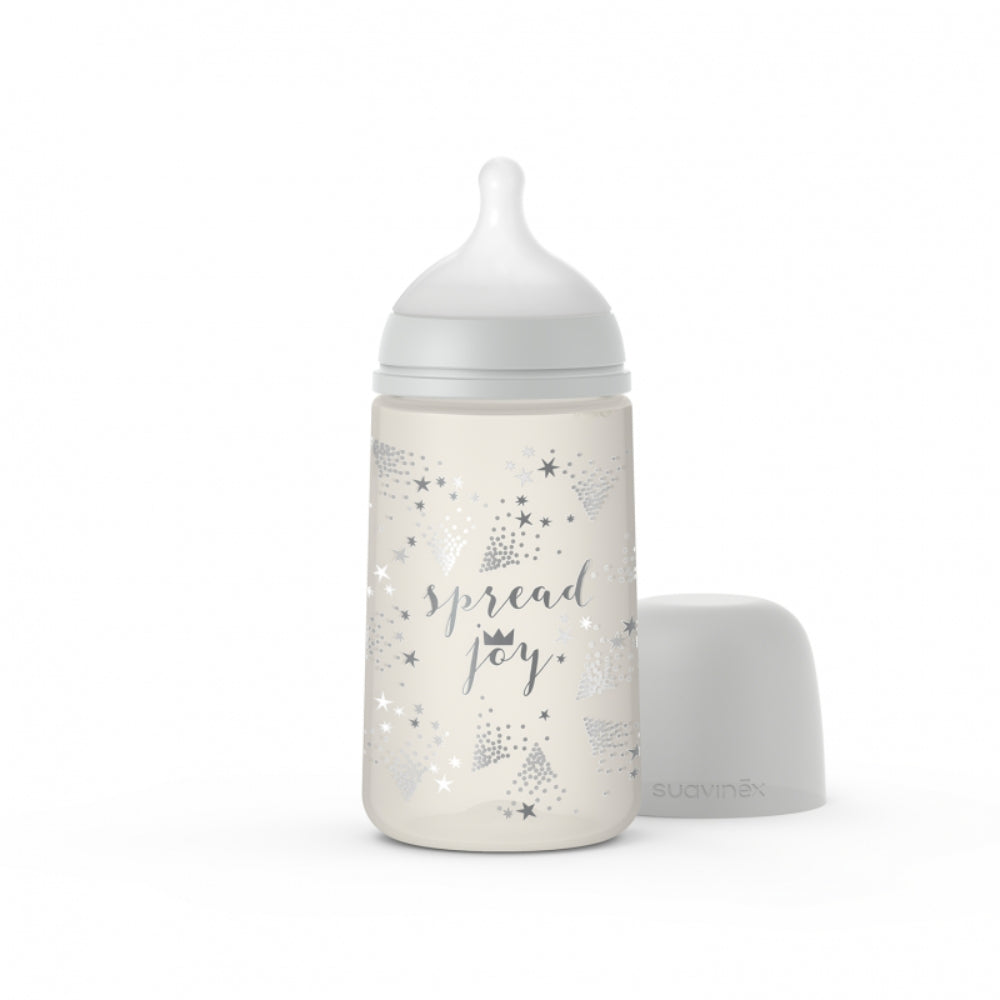 Suavinex Butelka SX Pro Spread Joy 270 ml Szara Korona