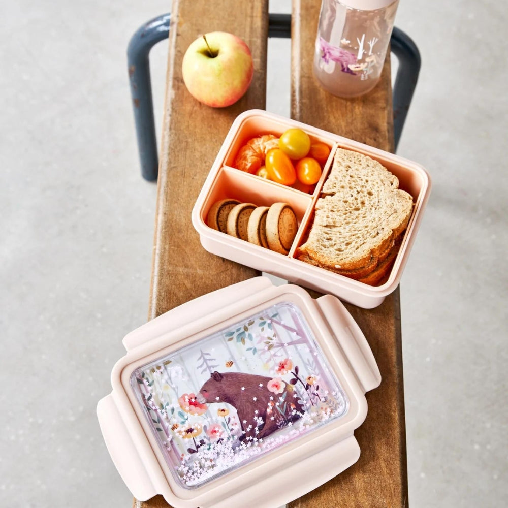 Petit Monkey lunchbox dla dziewczynki humming bear