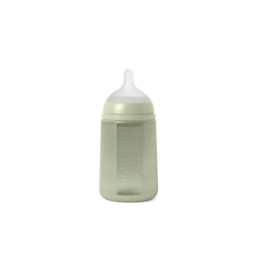 Suavinex Silikonowa Butelka dla niemowląt SX Pro Colour Essence Zielona 240ml