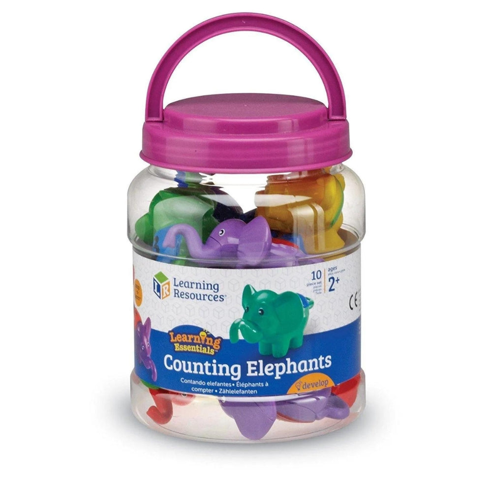 Learning Resources Figurki dla dzieci Słonie nauka kolorów