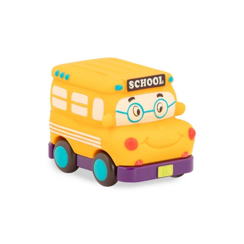 B.Toys Samochodzik z napędem żółty autobus mini wheeee-ls