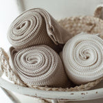 Memi Bambusowy kocyk light beige 80x100 cm