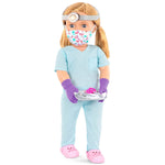 Our Generation Lalka dla dzieci Tonia 46cm Chirurg z akcesoriami tematycznymi - 4kidspoint.pl