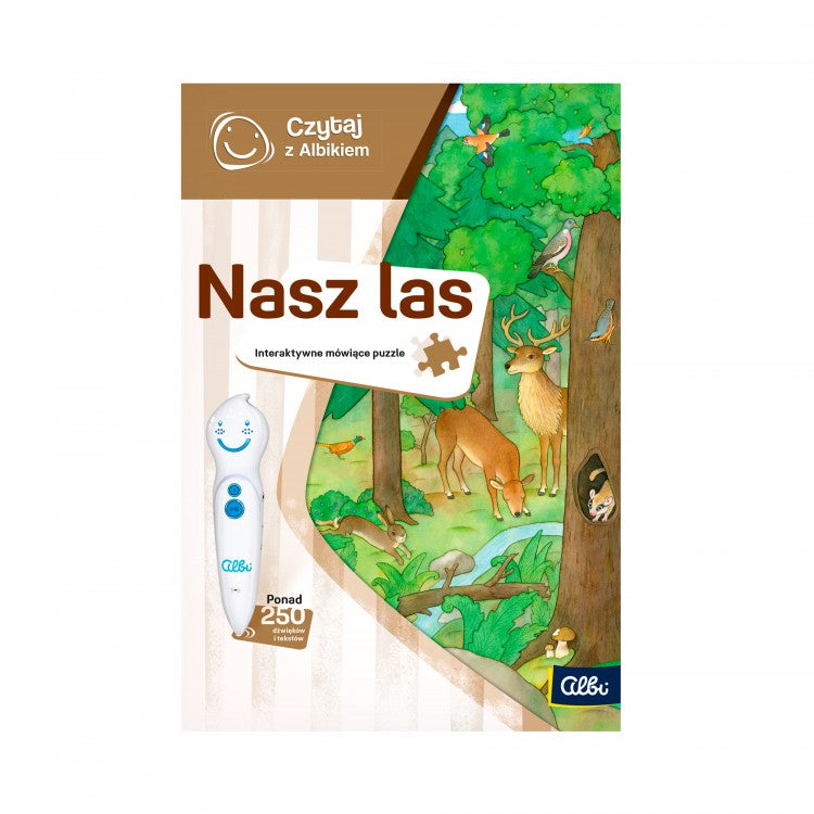 Albi Puzzle dla dzieci Las 100 el. - 4kidspoint.pl