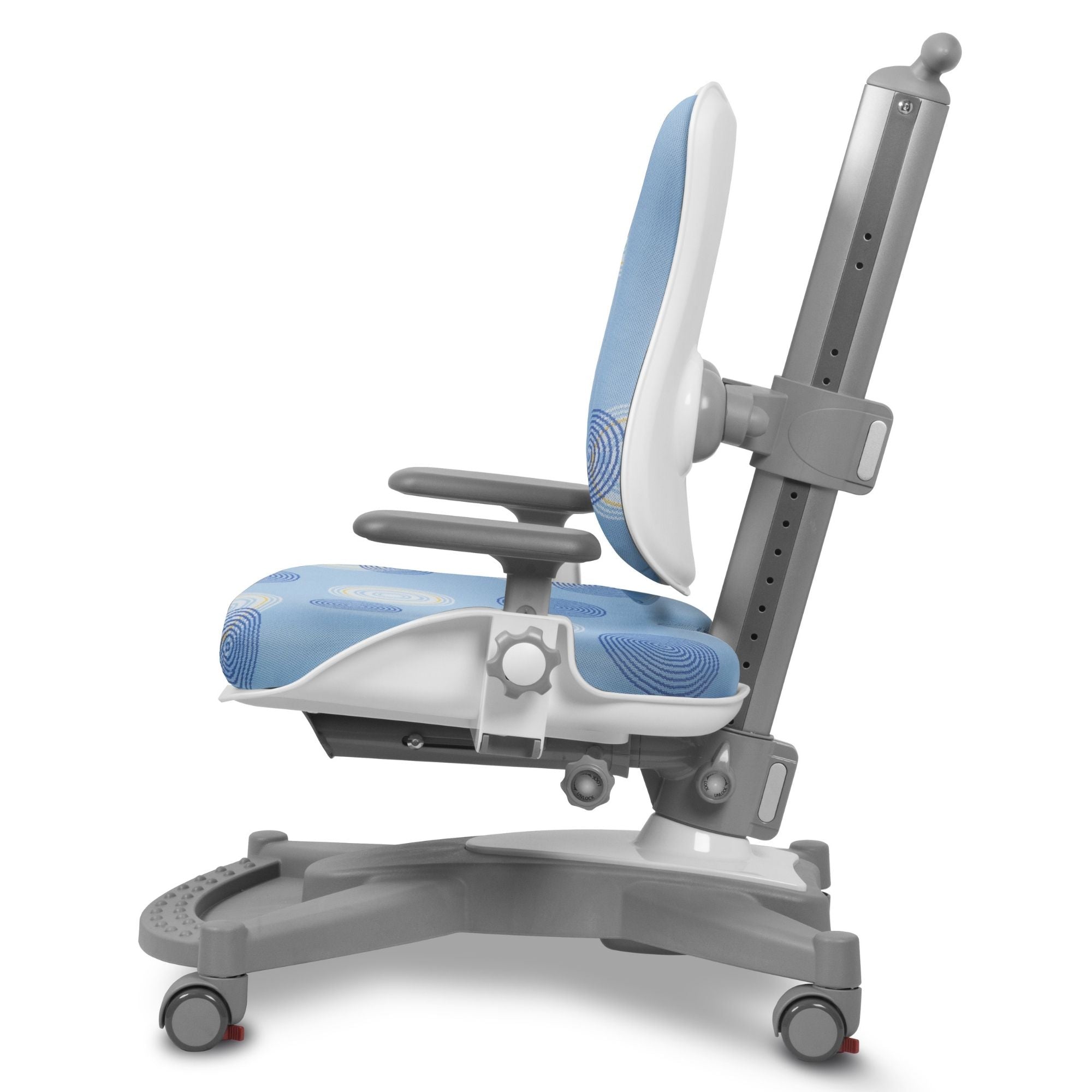 Mayer Ergonomiczne krzesło rosnące z dzieckiem MyChamp niebieskie kółka