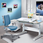Mayer Ergonomiczne krzesło rosnące z dzieckiem MyChamp niebieskie kółka
