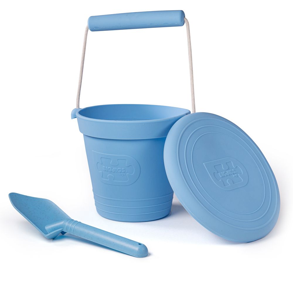 Bigjigs Toys Łopatka Powder Blue - 4kidspoint.pl