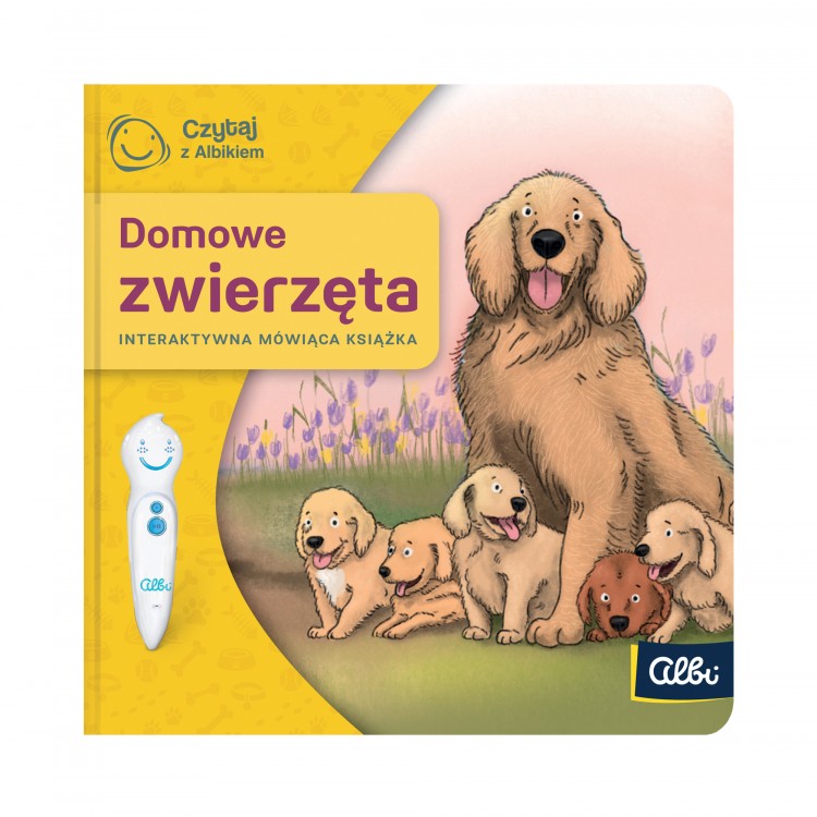 Albi Mini książka dla dzieci Domowe zwierzęta - 4kidspoint.pl