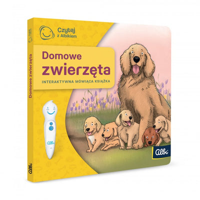 Albi Mini książka dla dzieci Domowe zwierzęta - 4kidspoint.pl