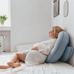 Poofi Poduszka ciążowa Organic dusty blue
