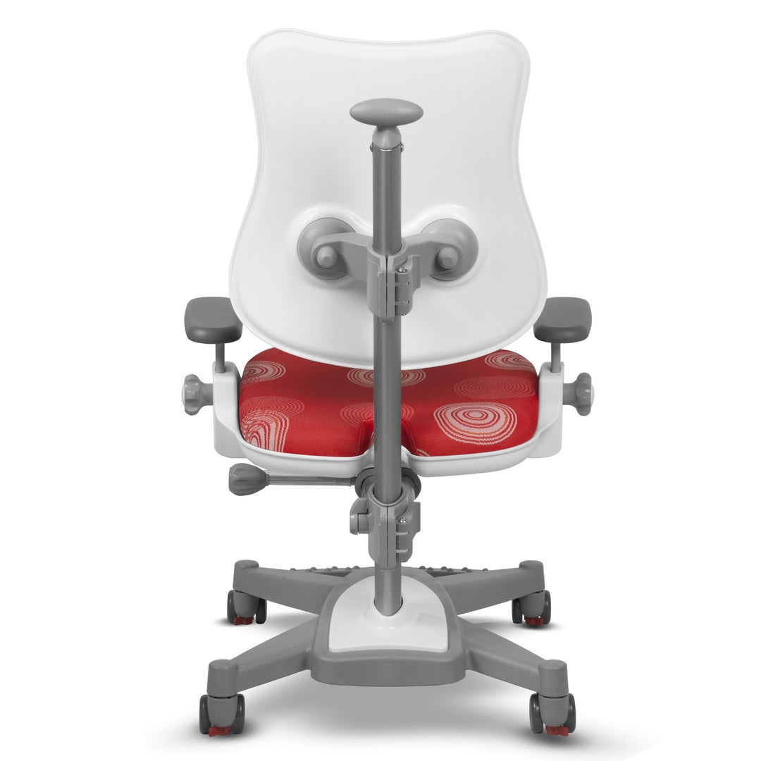 Mayer Ergonomiczne krzesło rosnące z dzieckiem MyChamp czerwone kółka