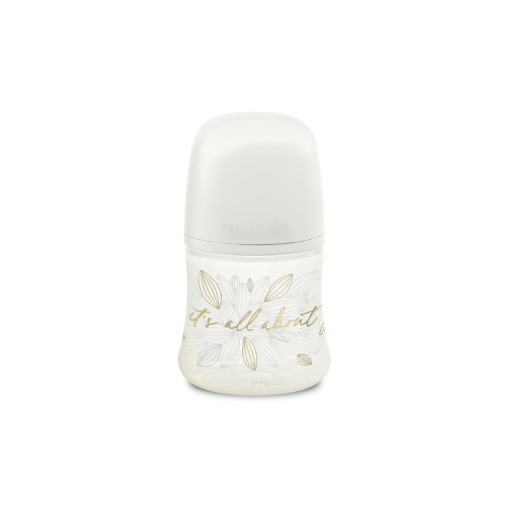 Suavinex Butelka dla niemowląt SX Pro Gold Premium Szara 150 ml