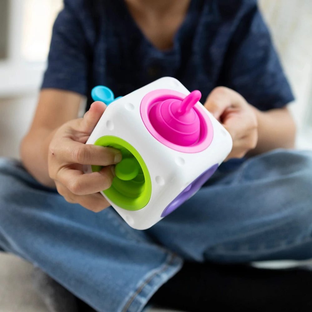 Fat brain toys Kostka sensoryczna Tugl
