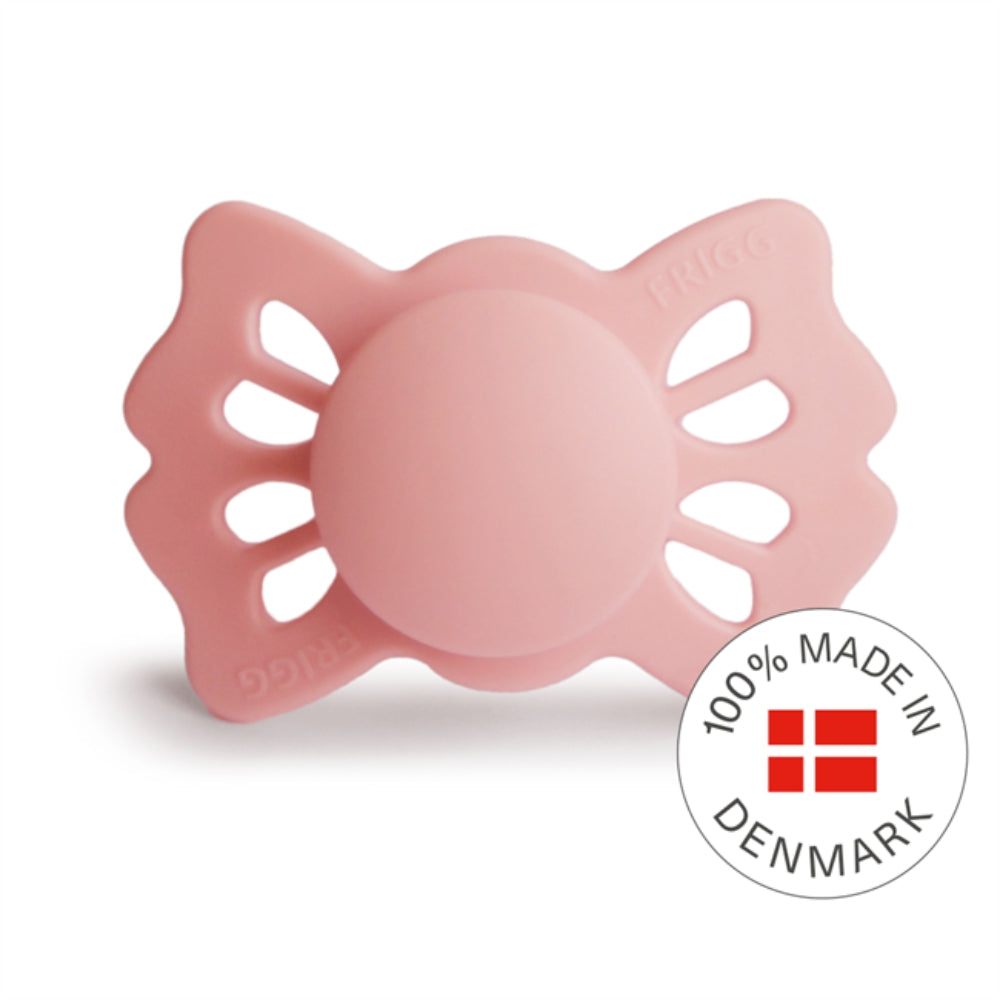 FRIGG Smoczek dla niemowlaka silikonowy Lucky Pretty in Peach  6m+
