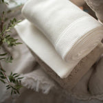Memi Bambusowy kocyk powder pink classic 80x100 cm
