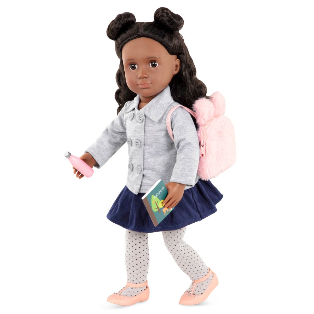 Our Generation Akcesoria dla lalki Bright and Learning lalka idzie do szkoły