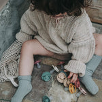 Frigg Smoczek dla niemowlaka silikonowy Daisy Sandstone 6m+