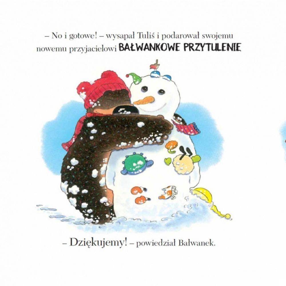 Wydawnictwo Amberek Książka dla dzieci Święta Misia Tulisia