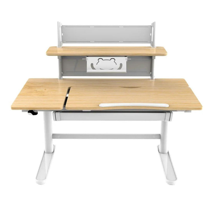 Spacetronik Elektryczne biurko dla dziecka z półką XD 112x60 cm (białe)
