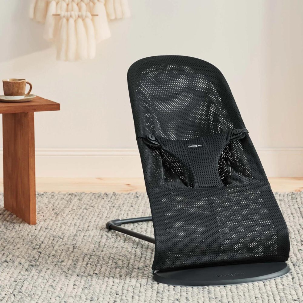 Babybjorn Leżaczek dla niemowlaka Bliss Mesh czarny