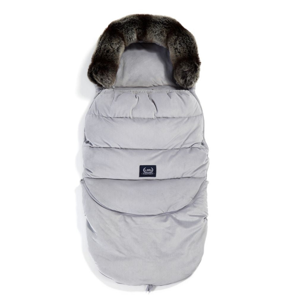 La Millou Śpiworek do wózka Aspen Winterproof Stroller Bag Combo Dark Grey