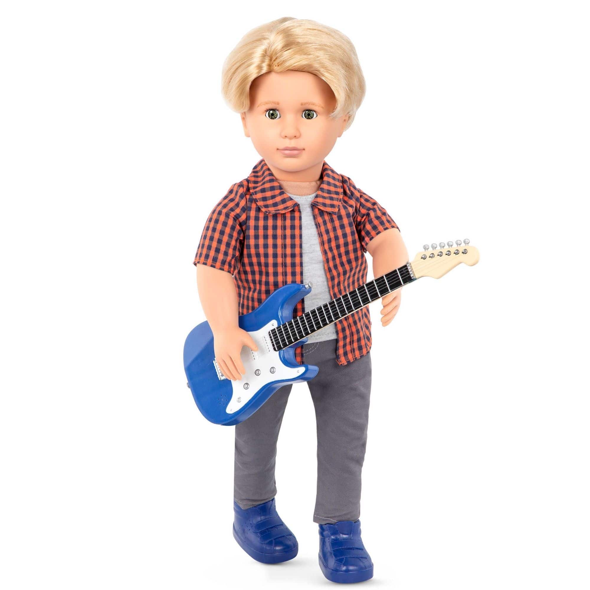 Our Generation Ubranka dla lalki chłopca 46cm Plaid to rock - 4kidspoint.pl