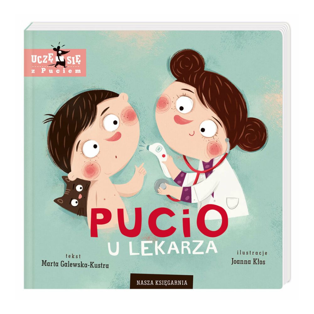 Nasza Księgarnia Książka dla dzieci Pucio u lekarza