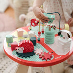 Janod Stolik sorter edukacyjny duży drewniany Baby Forest