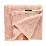 LullaLove Otulacz/Kocyk z wełny merino brzoskwinia, peach sorbet