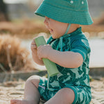 Ducksday Jednoczęściowy strój kąpielowy dla dziecka + bucket hat Epic rozmiar 98