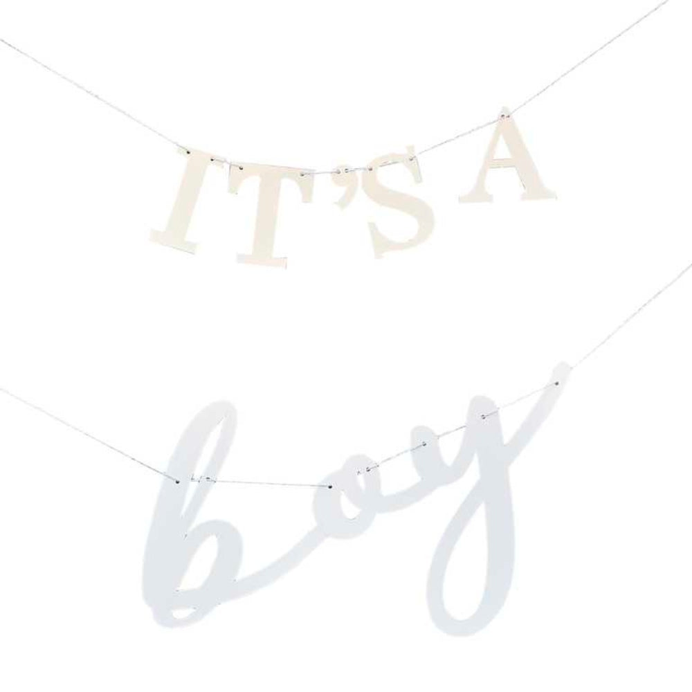 Gingerray girlanda It’s a Boy Baby Shower Bunting