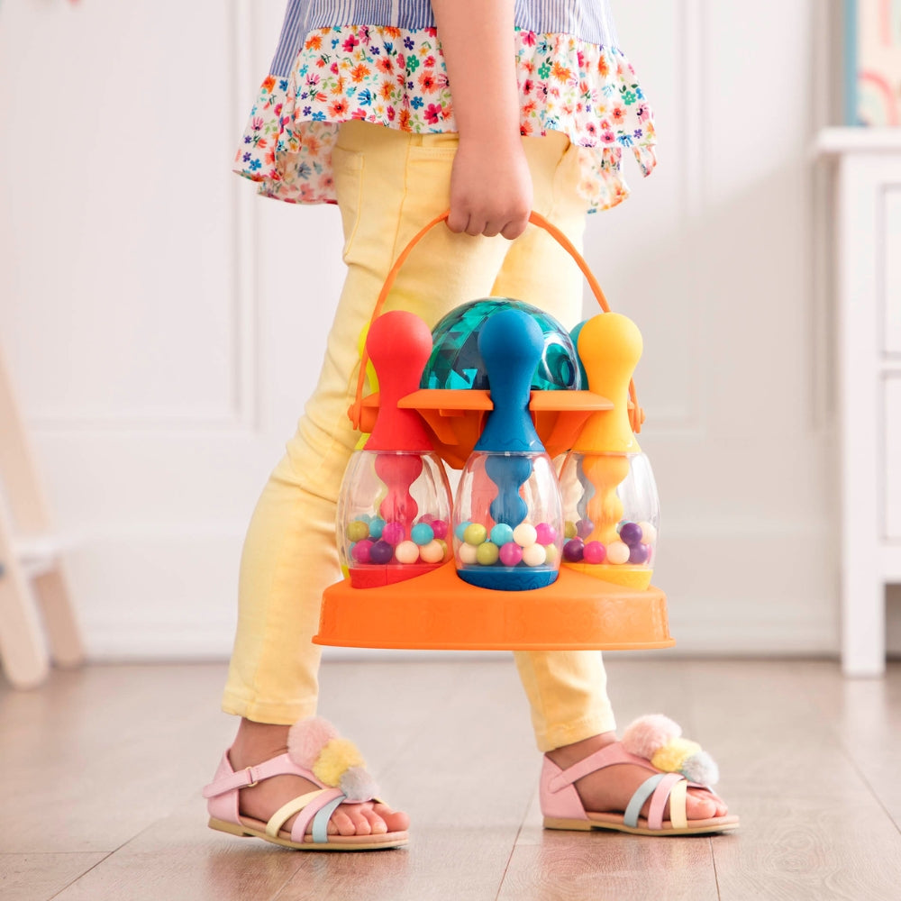 B.Toys Kręgle dla dzieci pomarańczowe