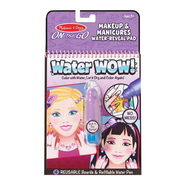 Melissa and Doug Kolorowanka wodna WATER WOW Makijaż i manicure