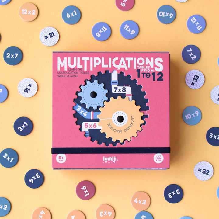 Londji Gra edukacyjna dla dzieci Multiplications - tabliczka mnożenia